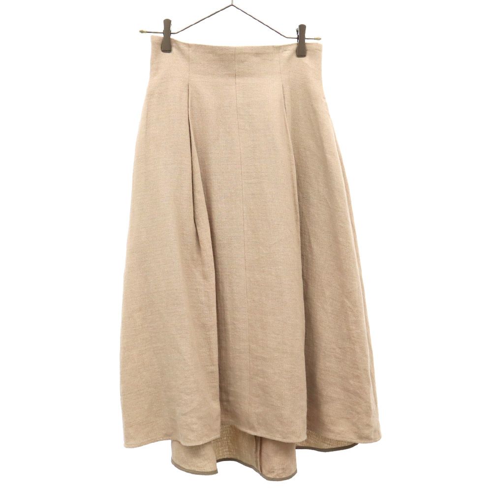 乐天商城 - 古着 green label relaxing グリーンレーベルリラクシング ミモレ丈 フィッシュテール スカート 34 ベージュ ユナイテッドアローズ レディース 【中古】