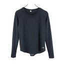 古着 アンダーアーマー UNDER ARMOUR トレーニング 長袖 Tシャツ M ブラック メンズ 【中古】