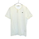 未使用 ラコステ 日本製 ワッペン 半袖 Tシャツ 3 ホワイト LACOSTE Vネック ロゴ メンズ 【中古】 【230721】 メール便可 【詳細】未使用品タグ付き。未使用品ですが、保管品となります。 コンディションについて サイズ表記3 着丈64cm 身幅48cm 袖丈19.5cm 肩幅39cm 素材綿100%他※詳細は画像参照、もしくはお問い合わせお願い致します。 カラーホワイト 商品番号bof-ttm-21820-mts サイズガイドはこちら ※サイズに関しまして実寸も参考にお願いいたします。(サイズ不明、男女どちらか不明、紳士服のサイズ表記など当店でもサイズがわからない商品がありますので実寸サイズのご確認をお願い致します。) ※男女兼用や男女不明な商品がありますがモールカテゴリでは男女どちらか選択をしなければなりませんのでご不明な点はお問い合わせお願い致します。 ※商品は写真のものがすべてとなります。 ※素材表記はなるべく写真にて収めていますが、欠損、不明な点があればお問い合わせください。 ※状態は当社独自の基準です。 ※測定値の若干の誤差はご了承ください。 ※「在庫有り」の表示であっても、必ずしも在庫を保証するものではありません。 掲載商品について、他モールとも在庫を共有しております。 完売の場合は、誠にご迷惑をお掛けいたしますが、ご注文をキャンセルさせていただく場合がございます。予めご了承ください。