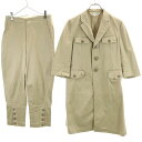 古着 Comme des Garcons Comme des Garcons コムデギャルソンコムデギャルソン 2010年 日本製 7分袖 コート 上下 セット...