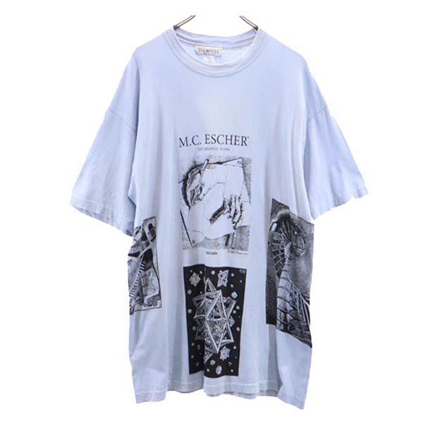 楽天市場】エッシャー tシャツ(柄プリント)(Tシャツ 楽天市場】エッシャー tシャツ(柄プリント)(Tシャツ