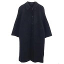 古着 Burberrys バーバリーズ 90s オールド ウール100% ステンカラーコート 9AR ブラック レディース 【中古】 【PD】(4)