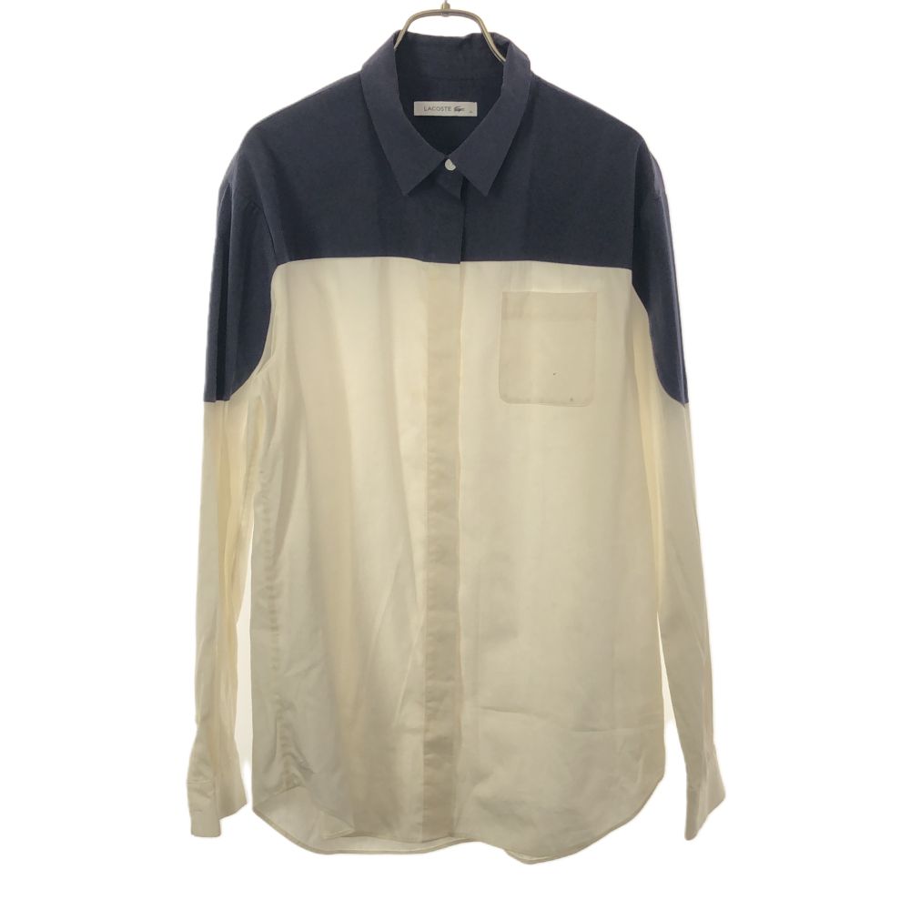 古着 LACOSTE ラコステ シルクブレン�