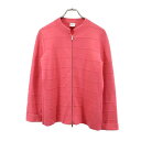 アルマーニコレツィオー二 イタリア製 ジップ ジャケット 46 ピンク ARMANI COLLEZIONI メンズ 【中古】 【231004】