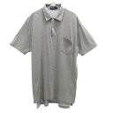 ポロバイラルフローレン 日本製 ボーダー 半袖 ポロシャツ L ネイビー×ホワイト POLO by RALPH LAUREN メンズ 【中古】 【230710】 【詳細】側面スリットにほつれが有ります。他、特に気になるようなダメージはございません。 コンディションについて サイズ表記L 着丈79cm 身幅52cm 袖丈23cm 肩幅46cm 素材綿100% カラーネイビー×ホワイト 商品番号ttm-21099-mpo サイズガイドはこちら ※サイズに関しまして実寸も参考にお願いいたします。(サイズ不明、男女どちらか不明、紳士服のサイズ表記など当店でもサイズがわからない商品がありますので実寸サイズのご確認をお願い致します。) ※男女兼用や男女不明な商品がありますがモールカテゴリでは男女どちらか選択をしなければなりませんのでご不明な点はお問い合わせお願い致します。 ※商品は写真のものがすべてとなります。 ※素材表記はなるべく写真にて収めていますが、欠損、不明な点があればお問い合わせください。 ※状態は当社独自の基準です。 ※測定値の若干の誤差はご了承ください。 ※「在庫有り」の表示であっても、必ずしも在庫を保証するものではありません。 掲載商品について、他モールとも在庫を共有しております。 完売の場合は、誠にご迷惑をお掛けいたしますが、ご注文をキャンセルさせていただく場合がございます。予めご了承ください。