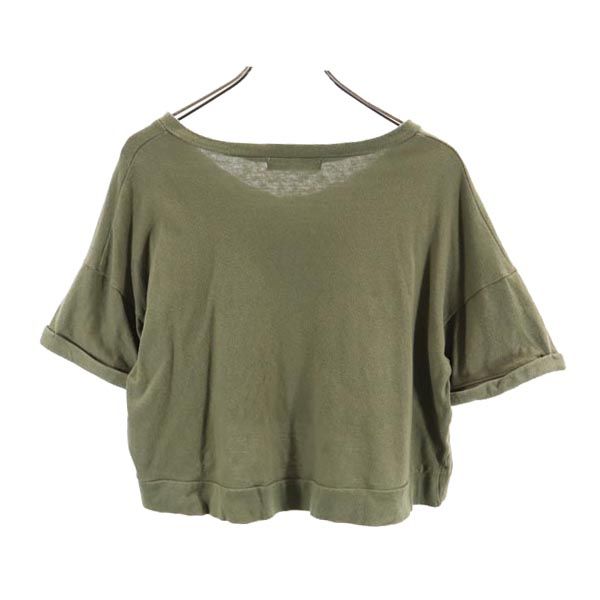 ステューシー ウーマン 半袖 Tシャツ カーキ...の紹介画像2