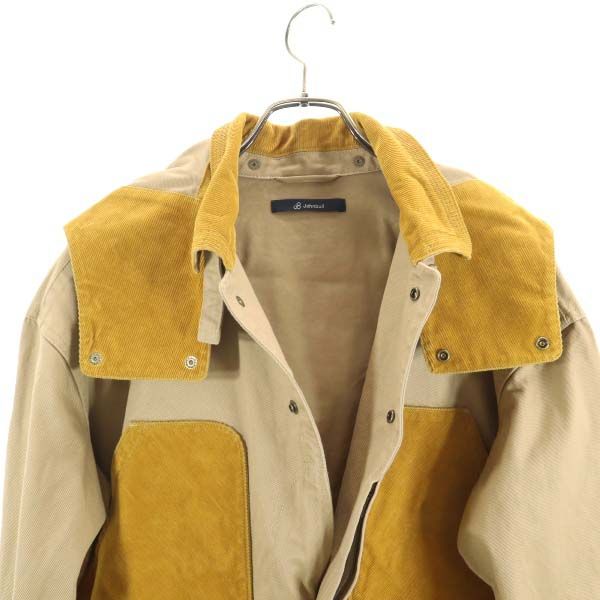 未使用 ジョンブル ハンティングフードジャケット S ベージュ Johnbull メンズ 【200828】 【中古】 【PD】