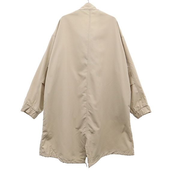 古着 ミューマンエイチ miumannH スタンドカラー コート M ベージュ レディース 【中古】