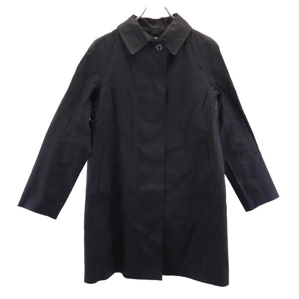Other - 古着 Mackintosh マッキントッシュ 英国製 ゴム引き ステンカラーコート 36 ブラック レディース 【中古】