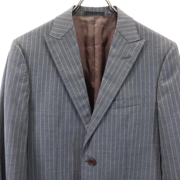 古着 BURBERRY BLACK LABEL バーバリーブラックレーベル 三陽商会 日本製 ストライプ柄 テーラードジャケット space01-10633255 古着、USED専門百貨店BIG2nd サンプル画像3