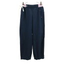 古着 NIKE ナイキ トレーニング ロングパンツ M ネイビー×ピンク レディース 【中古】
