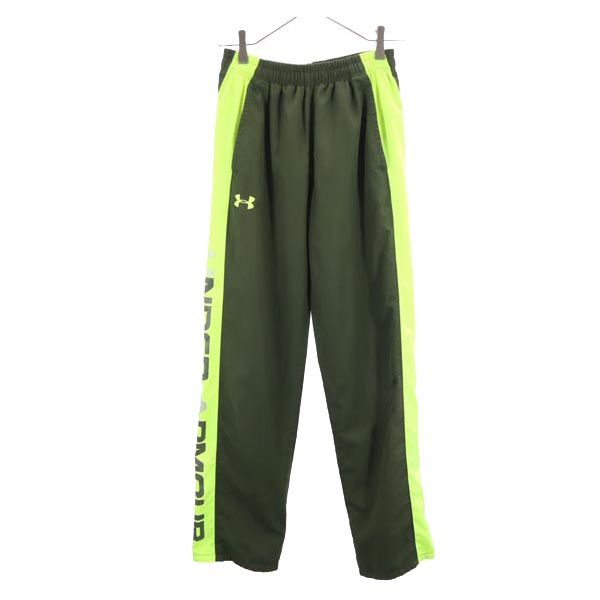 アンダーアーマー ウインドパンツ SM カーキ系 UNDER ARMOUR 裏メッシュ スポーツ レディース 【中古】 【231219】