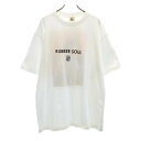 新品 バースト222 20ss REPLICA プリント 半袖 Tシャツ 3 ホワイト vast222 ラバーソウル メンズ 【210304】 メール便可