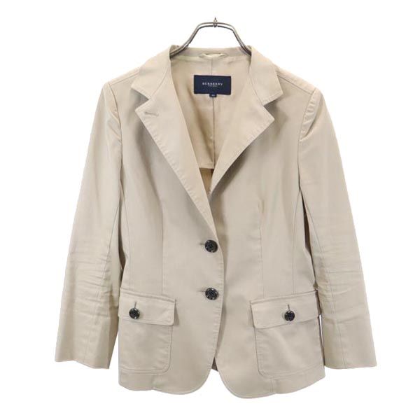 バーバリー 三陽商会 テーラードジャケット 42 ベージュ BURBERRY レディース 【中古】 【230317】