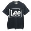 リー 90s USA製 オールド プリント 半袖 Tシャツ M ブラック Lee メンズ 【中古】 【240322】 メール便可 【PD】