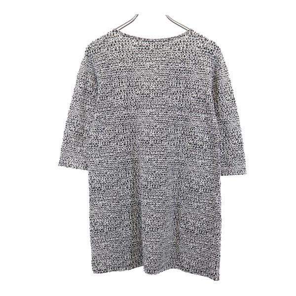 古着 marimekko マリメッコ 総柄 7分袖 チュニック XS ブラック系 ワンピース カットソー レディース 【中古】 【PD】