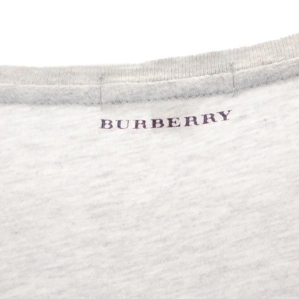 古着 BURBERRY バーバリー 三陽商会 プリント 長袖 Tシャツ 8Y 128cm グレー系 ロンT キッズ 中古 PD space01-10627348 古着、USED専門百貨店BIG2nd サンプル画像3