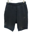 ナイキ ロゴプリント スポーツ ショートパンツ M ブラック NIKE メンズ 【中古】 【230713】