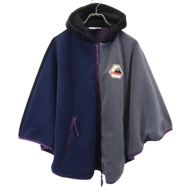 古着 Gramicci グラミチ フリース ポンチョ F ネイビー レディース 【中古】 【PD】