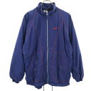 ナイキ 90s 00s オールド 白タグ 長袖 ナイロンジャケット M ブルー系 NIKE レディース 【中古】 【240319】 【PD】