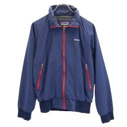 パタゴニア 16年 アウトドア 28150 長袖 ナイロンジャケット XS ネイビー系 patagonia ロゴ 裏メッシュ メンズ 【中古】 【231110】