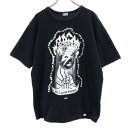 カラー ビーコン クルーネック 半袖 Tシャツ 3 黒 kolor BEACON 日本製 メンズ 【中古】 【220709】 メール便可