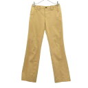ラルフローレン 日本製 ストレート パンツ 7 ベージュ RALPH LAUREN レディース 【中古】 【231012】|詳細画像