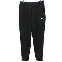 古着 プーマ PUMA トレーニング スウェット ジョガーパンツ S ブラック メンズ 【中古】