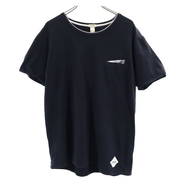 ディーゼル ロゴ 半袖 Tシャツ L ブラック系 DIESEL メンズ 【中古】 【220711】 メール便可 【PD】