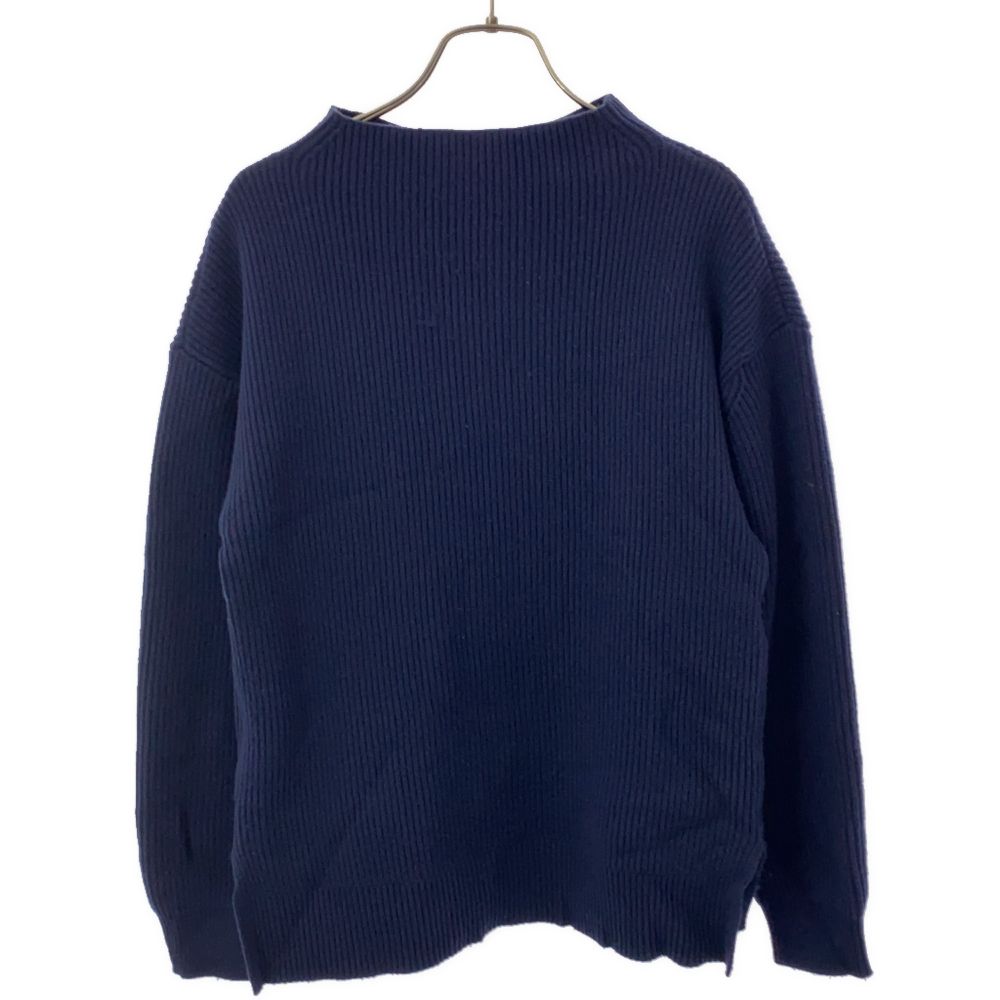 Boat Neck - 古着 ROPE' ロペ 長袖 ボートネック セーター 36 ネイビー系 ニット レディース 【中古】 【PD】