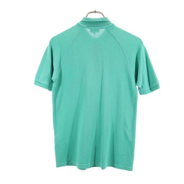 古着、USED専門百貨店BIG2ndのラコステ 半袖ポロシャツ 12 緑 LACOSTE ロゴ刺繍 鹿の子地 メンズ 【中古】 【230621】 メール便可｜アングル2