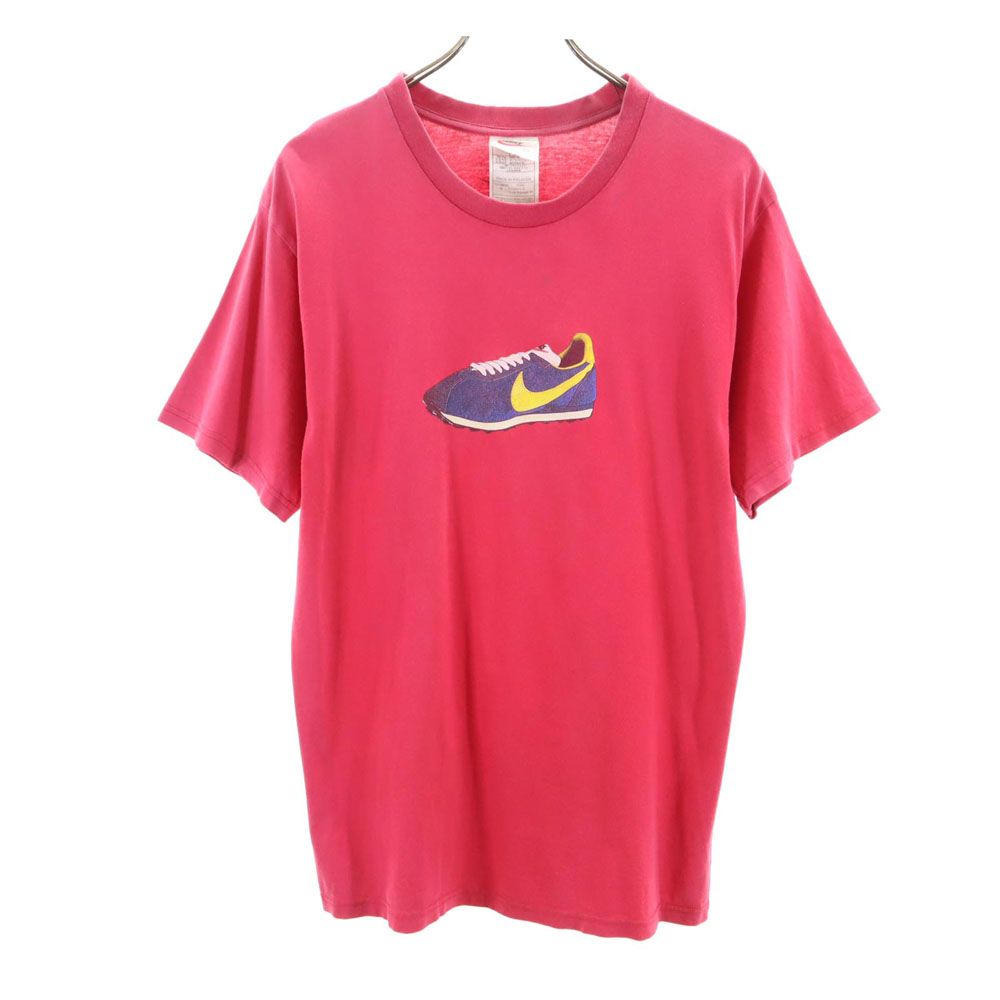 樂天商城 - 古着 NIKE ナイキ 90s 00s 白タグ オールド 半袖 Tシャツ M レッド系 メンズ 【中古】