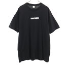 アンディフィーテッド USA製 半袖 Tシャツ L ブラック UNDEFEATED メンズ   メール便可