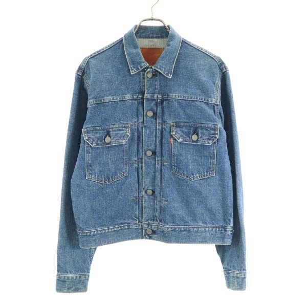 【中古】 リーバイス 71507 デニムジャケット 40 Levi's ジージャン ボタン裏J02 Gジャン 復刻 メンズ 【200902】