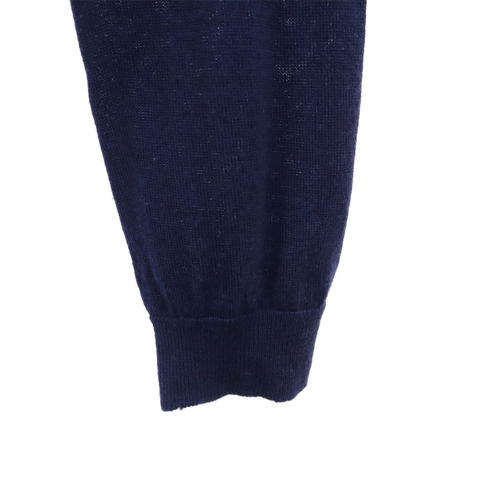 古着 PRADA プラダ ウール 長袖 セーター 38 ネイビー系 ニット 薄手 レディース 【中古】 【PD】