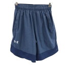 古着 アンダーアーマー UNDER ARMOUR ロゴ トレーニング ショートパンツ SM ネイビー系 スポーツ メンズ 【中古】