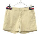 トミーヒルフィガー チノショートパンツ 4 ベージュ TOMMY HILFIGER レディース 【中古】 【230622】