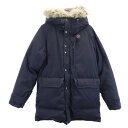 ザノースフェイス パープルレーベル ND2756N ロングセロー ダウンジャケット M ネイビー THE NORTH FACE PURPLE LABEL ファー フード アウトドア メンズ 【中古】 【231112】