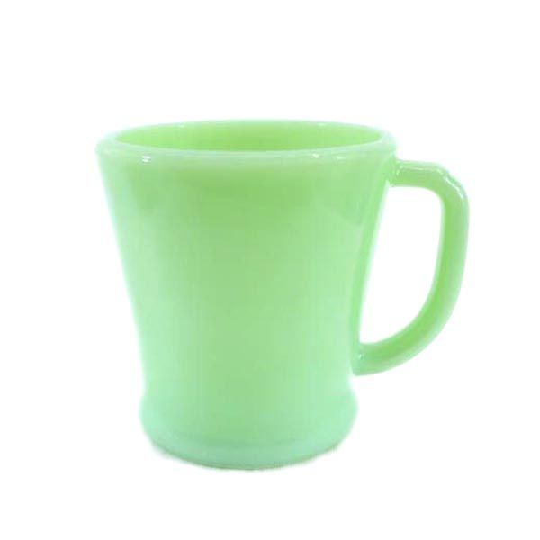 ファイヤーキング 50s USA製 ジェダイ レギュラーマグ グリーン Fire-King Dハンドル ミルクガラス メンズ 【中古】 【230325】のサムネイル