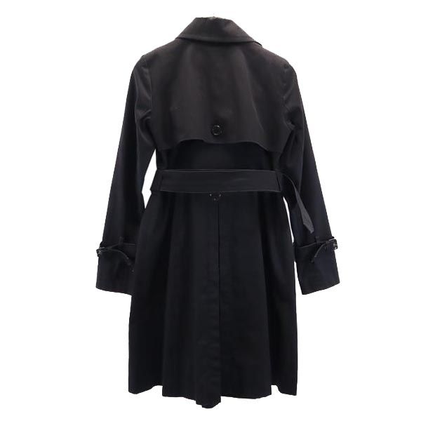 古着 BURBERRY BLUE LABEL バーバリーブルーレーベル 日本製 三陽商会 トレンチコート 36 ブラック レディ space01-10623345 古着、USED専門百貨店BIG2nd サンプル画像2