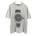 ミルクボーイ プリント 半袖 Tシャツ グレー系 MILKBOY メンズ 【中古】 【230717】 メール便可