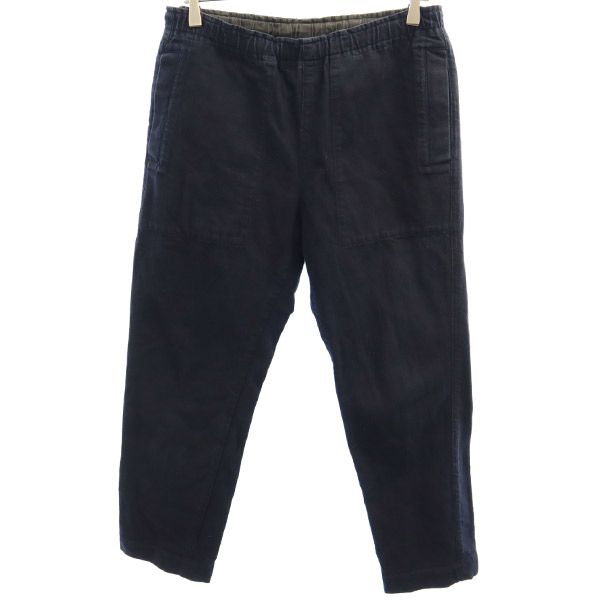 古着 MARGARET HOWELL マーガレットハウエル テーパードパンツ 2 ネイビー メンズ 【中古】 【PD】