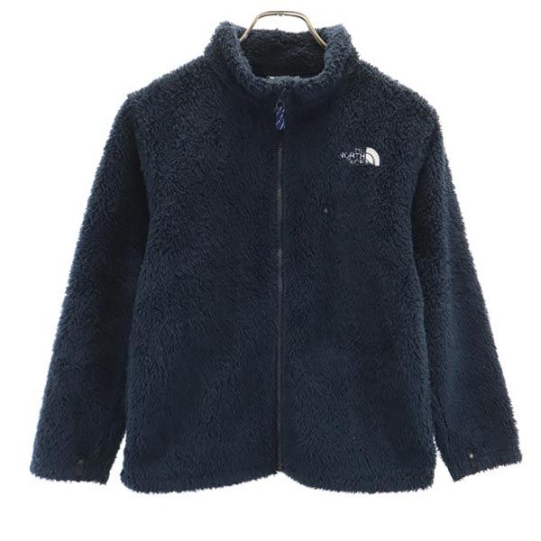 ノースフェイス NAJ71945 アウトドア 長袖 ボアジャケット 150 ネイビー系 THE NORTH FACE キッズ 【中古】 【231226】