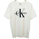 カルバンクラインジーンズ プリント 半袖 Tシャツ M 