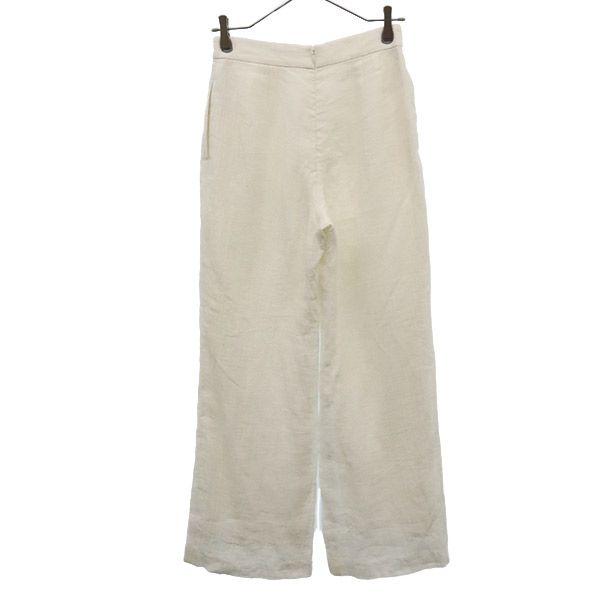 古着 SNIDEL スナイデル 未使用 SWFP192110 リネンパンツ 1 ホワイト レディース 【中古】