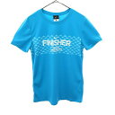 古着 ナイキ NIKE NAGOYA WOMEN'S MARATHON 2015 プリント 半袖 Tシャツ M ブルー レディース 【中古】