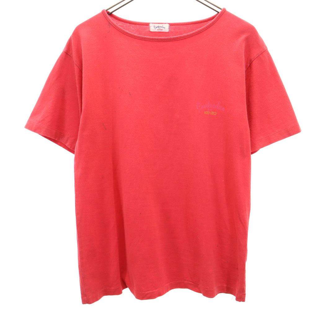 Rakuten - 古着 KENZO ケンゾー 日本製 半袖 Tシャツ 38 レッド系 メンズ 【中古】 【PD】