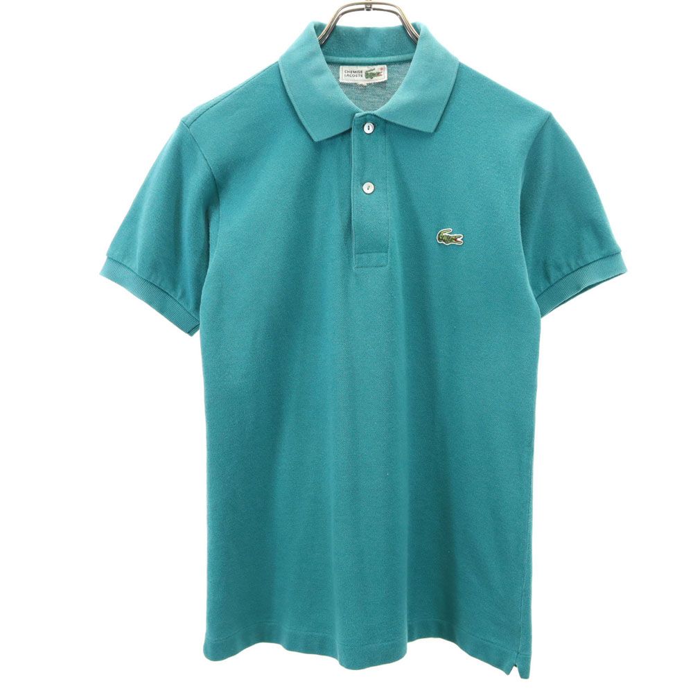 シュミーズラコステ ゴルフ 半袖 鹿の子 ポロシャツ 2 ターコイズ CHEMISE LACOSTE レディース 【中古】 【240404】 メール便可 【詳細】全体的に毛羽立ち、色褪せあり。破れ等の目立ったダメージはございませんが、古着にご理解の上ご購入をお願いいたします。 コンディションについて ブランドシュミーズラコステ / CHEMISE LACOSTE アイテム鹿の子 ポロシャツ サイズ表記2 着丈66cm 身幅44cm 袖丈19cm 肩幅41cm 素材綿100％ カラーターコイズ 商品番号br-fre-84929-wst サイズガイドはこちら ※サイズに関しまして実寸も参考にお願いいたします。(サイズ不明、男女どちらか不明、紳士服のサイズ表記など当店でもサイズがわからない商品がありますので実寸サイズのご確認をお願い致します。) ※男女兼用や男女不明な商品がありますがモールカテゴリでは男女どちらか選択をしなければなりませんのでご不明な点はお問い合わせお願い致します。 ※商品は写真のものがすべてとなります。 ※素材表記はなるべく写真にて収めていますが、欠損、不明な点があればお問い合わせください。 ※状態は当社独自の基準です。 ※測定値の若干の誤差はご了承ください。 ※「在庫有り」の表示であっても、必ずしも在庫を保証するものではありません。 掲載商品について、他モールとも在庫を共有しております。 完売の場合は、誠にご迷惑をお掛けいたしますが、ご注文をキャンセルさせていただく場合がございます。予めご了承ください。