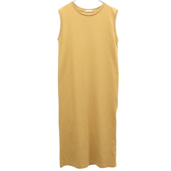 古着 nico and… BASIC ニコアンドベーシック ノースリーブ ワンピース M イエロー系 レディース 【中古】