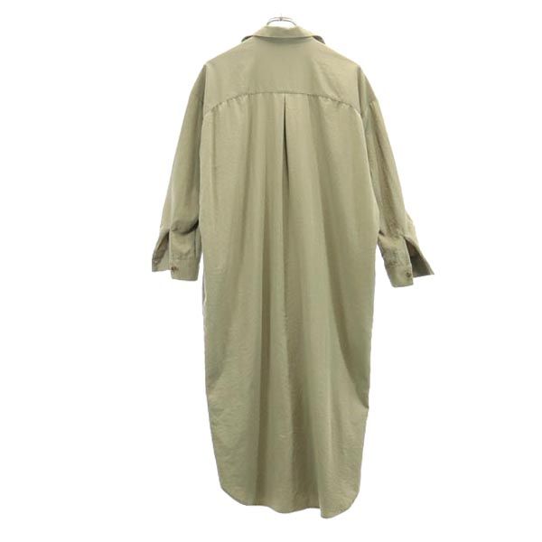 古着 niko and... ニコアンド 長袖 ワンピース カーキ レディース 【中古】